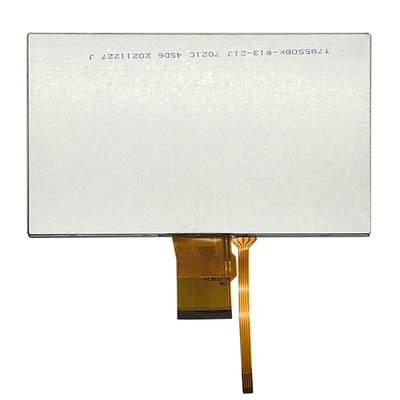 7-calowy wyświetlacz TFT LCD 800x480 punktów Wyświetlacz RGB 24-bitowy interfejs z rezystancyjnym panelem dotykowym