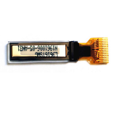 0.69-calowy moduł wyświetlacza OLED 96x16 Graficzny 14-pinowy interfejs I2C