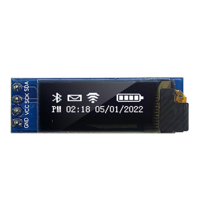 Moduł wyświetlacza OLED 3V 5V 128x32 0,91 cala 4 piny z układem scalonym sterownika SSD1306