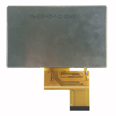 4,3-calowy ekran LCD TFT 480x272 IPS pełny kąt widzenia Interfejs RGB z rezystancyjnym panelem dotykowym LCD TFT