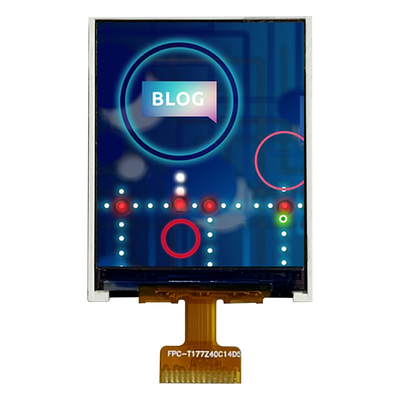 1.77' TFT LCD Display SPI Interface W/Anti-Glare Surface, 128x160, Ekran dotykowy opcjonalny