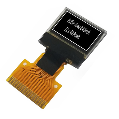 0.42 cala OLED Display Module 72x40, OEL Display Module 0,42 cala
