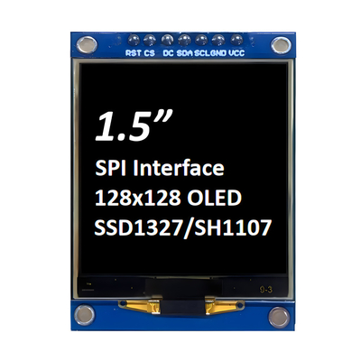 SPI 1,5-calowy wyświetlacz OLED 128x128 Dot Matrix SSD1327/SH1107G Moduł 7-pin