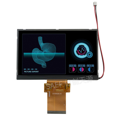 FHD Krajobrazowy ekran dotykowy LCD TFT 60-pinowy interfejs LVDS o przekątnej 5,7 cala