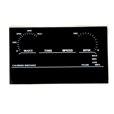 Monochromatyczny wyświetlacz LCD VATN 5V do przedniego ekranu prędkościomierza