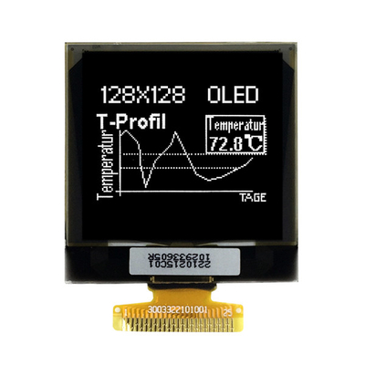 10,5-calowy wyświetlacz OLED 128x128, 1,5-calowy moduł OLED Monochrom biały kolor bule