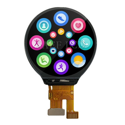 Okrągły wyświetlacz TFT LCD 240x240 z GC9A01 Touch 4-przewodowy 1-pasmowy interfejs SPI