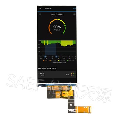 30-pinowy medyczny ekran dotykowy LCD TFT 4 cale 540x1080 z interfejsem MIPI
