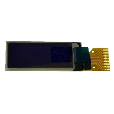 Monochromatyczny wyświetlacz OLED 128x32 0,91 cala SSD1302 Interfejs I2C 14-stykowy